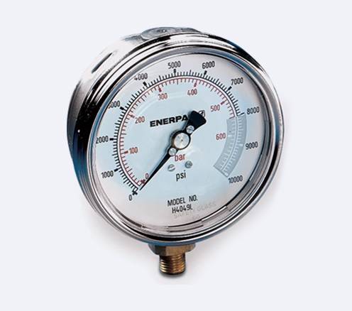 Série H manomètres et jauges de pression hydraulique à cycles élevés